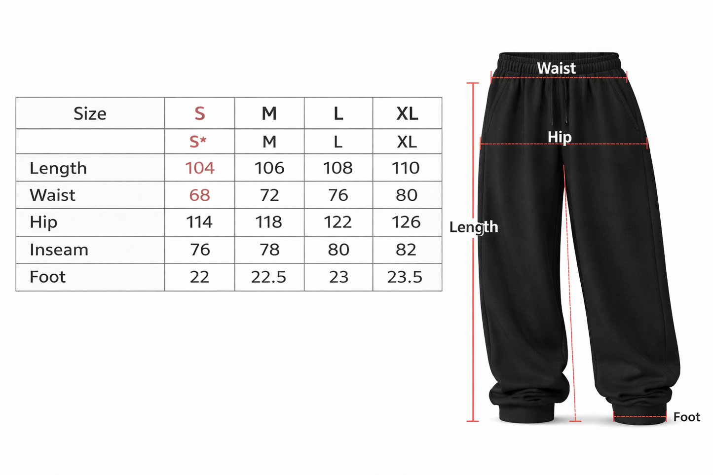 NoirLabel Washed Sweatpants