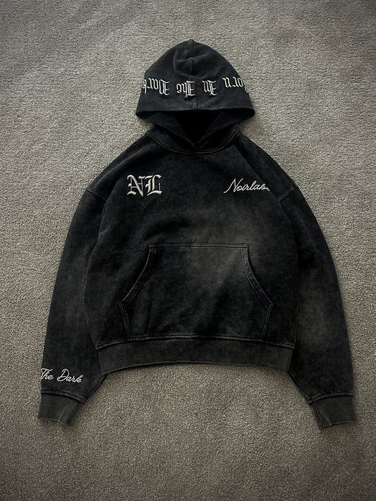 NoirLabel Washed Hoodie