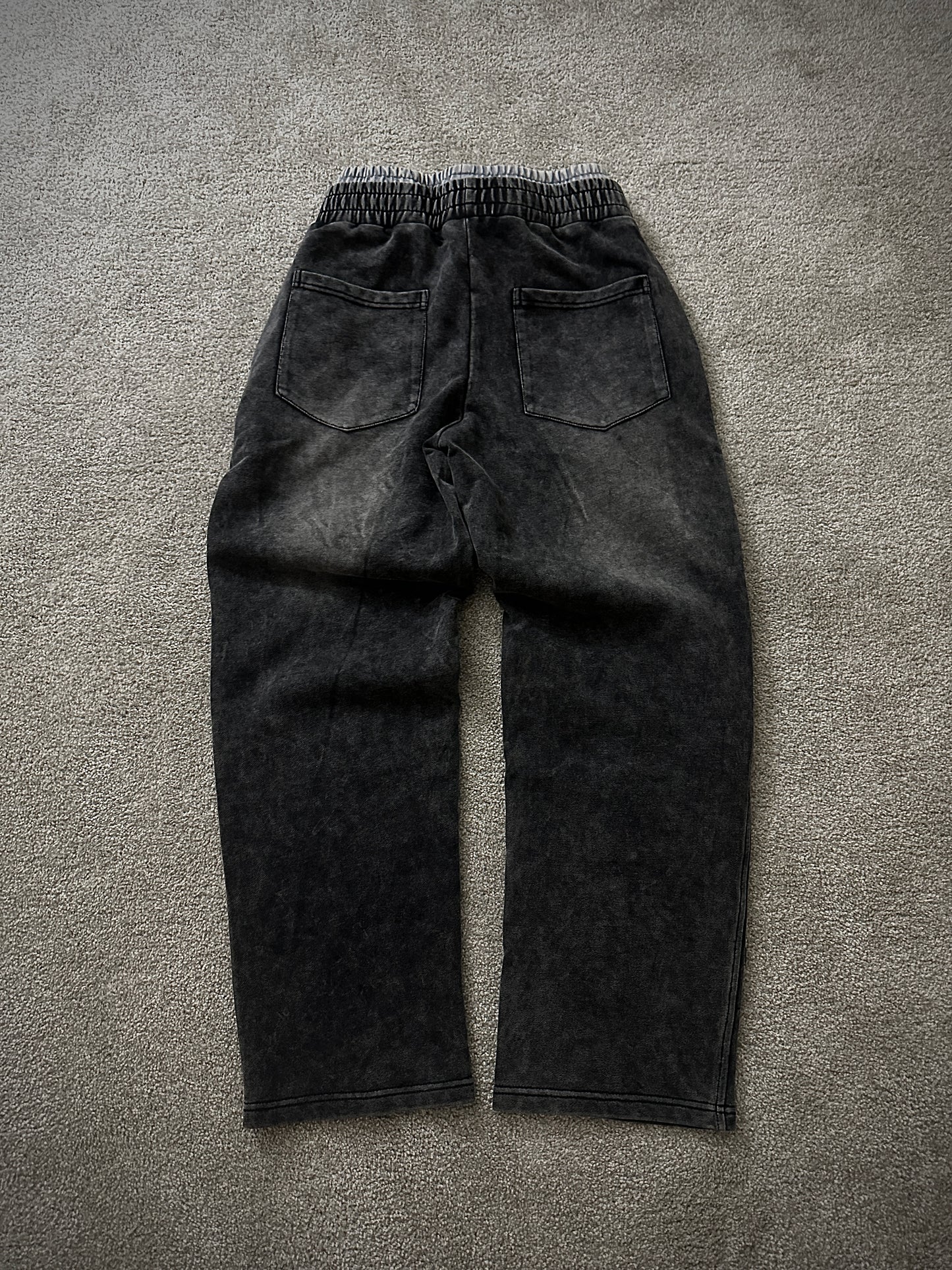 NoirLabel Washed Sweatpants