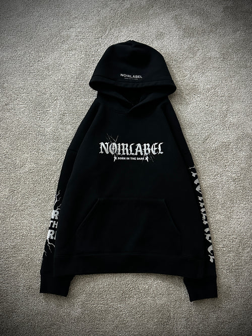 Noirlabel-ShadowMark Graphic Hoodie