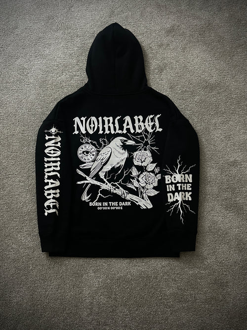 Noirlabel-ShadowMark Graphic Hoodie
